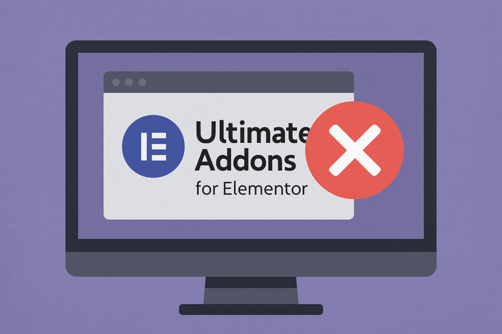 Ultimate Addons for Elementorの編集画面が開けない