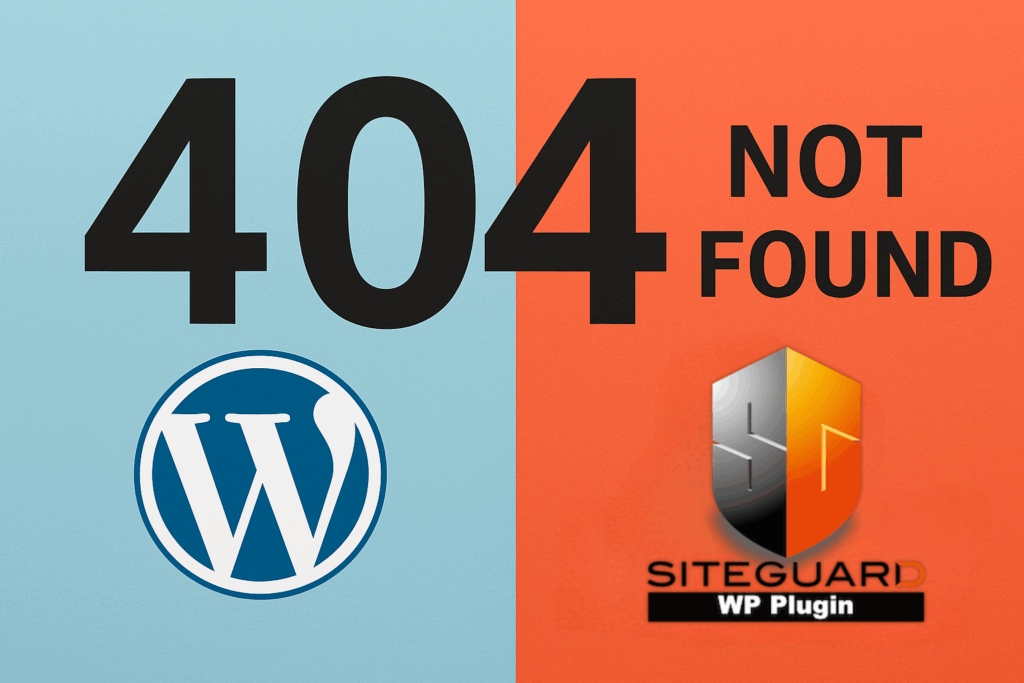 WordPressで使用しているSiteGuard WP PluginのログインURL変更によって404エラーが出る